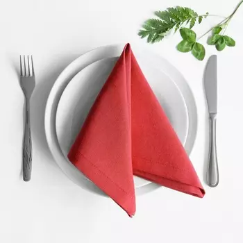 Салфетка Билли цвет: красный (38х38 см - 4 шт)