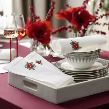 Салфетка Бранкатто цвет: красный (50х50 см)