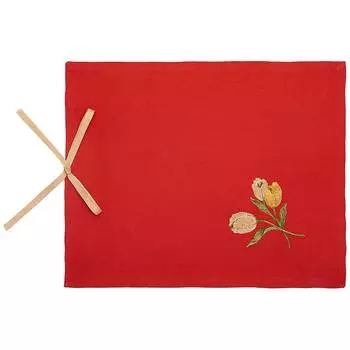 Салфетка Букет цвет: красный (30х40 см)