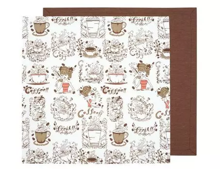 Салфетка Dolche Vita цвет: коричневый (40х40 см)