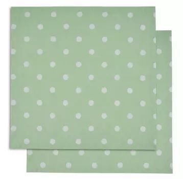 Салфетка Горох зеленый (40х40 см)