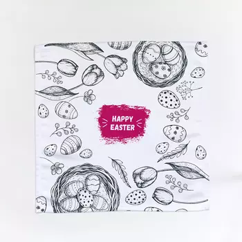Салфетка Happy Easter (40х40 см - 2 шт)