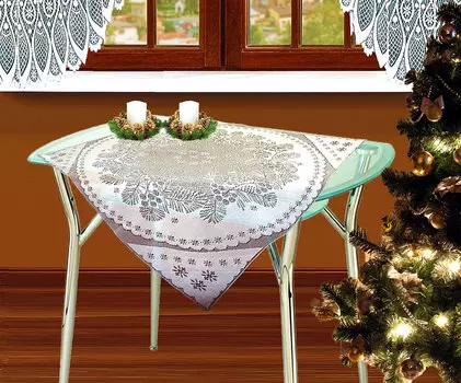 Салфетка Tilly цвет: белый (80х80 см)