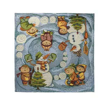 Салфетка Веселая Зима (32х32 см)