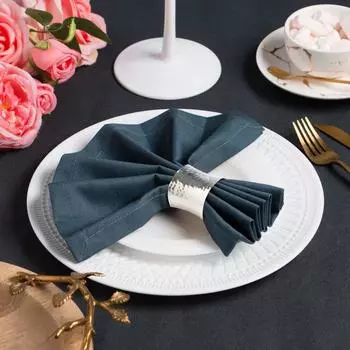 Салфетки Алмаз цвет: темно-серый (40х40 см - 2 шт)