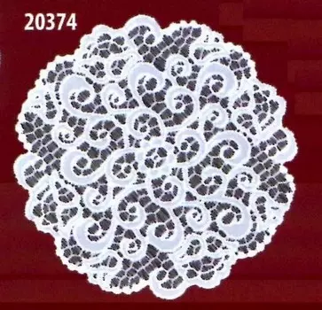 Салфетки Arne цвет: белый (круглая 30 см)