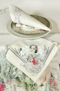 Салфетки Christmas (43х43 см - 6 шт)