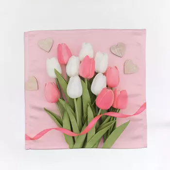 Салфетки Цветы (40х40 см)