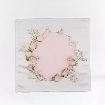 Салфетки Цветы (40х40 см)