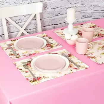 Салфетки Джульетта цвет: молочный (30х40 см - 4 шт)