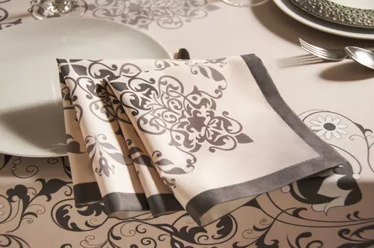 Салфетки Elegia Gris (43х43 см - 6 шт)