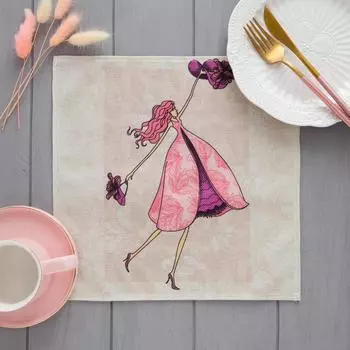 Салфетки Феечка со шляпой (30х30 см)