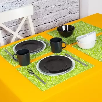 Салфетки Гербарика цвет: зеленый (30х40 см - 4 шт)