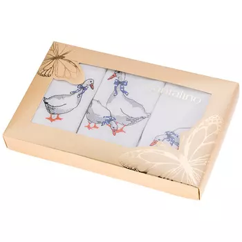 Салфетки Гуси (40х40 см - 3 шт)