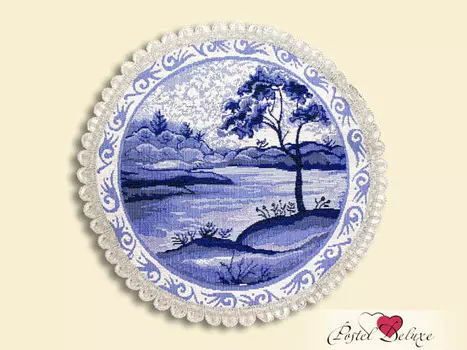 Салфетки Изразцы (круглая 32 см)