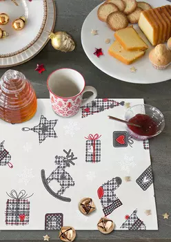 Салфетки Jingle (32х32 см - 4 шт)