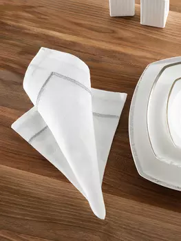 Салфетки Lola цвет: белый (45х45 см - 4 шт)