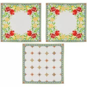 Салфетки Madalyn (40х40 см - 3 шт)