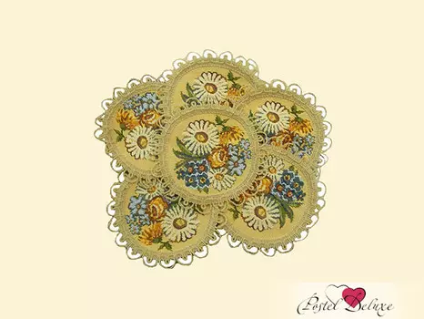 Салфетки Навстречу Весне (круглая 13 см -6 шт)