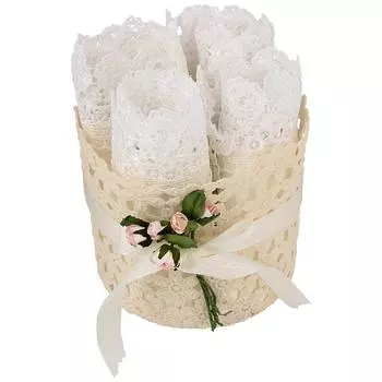 Салфетки Очарование цвет: шампань (40х40 см - 4 шт)