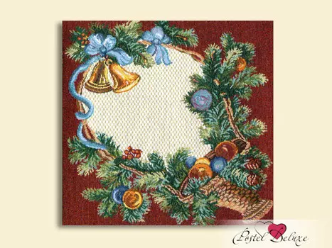 Салфетки Новогодние дары (32х32 см - 6 шт)