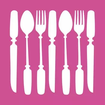 Салфетки Pink (43х43 см - 6 шт)