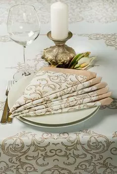 Салфетки Renessans Creme (43х43 см - 6 шт)