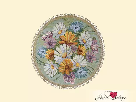 Салфетки Ромашковый венок (круглая 32 см)