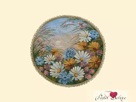 Салфетки Ромашковый венок (круглая 53 см)