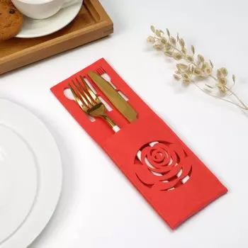 Салфетки Roza Цвет: Розовый (9х25 см)