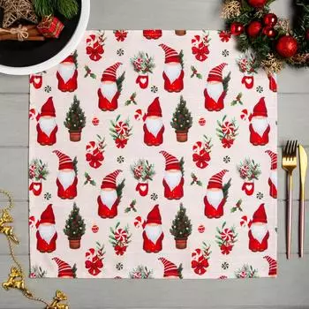 Салфетки Santa Claus (46х46 см - 4 шт)