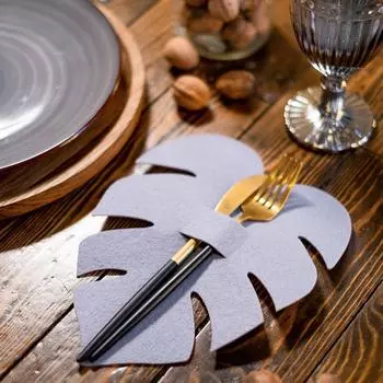 Салфетки Тропики цвет: серый (19х24 см)