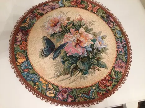 Салфетки Вальс Цветов (круглая 50 см)