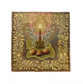 Салфетки Вербное Воскресение (32х32 см)