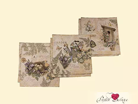 Салфетки Весенний Сад (32х32 см - 6 шт)