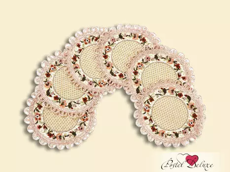 Салфетки Весна (круглая 13 см -6 шт)