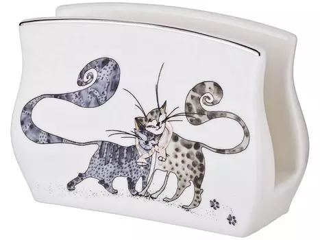 Салфетница Котики (12х4х8 см)
