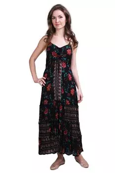 Сарафан Rosamund Цвет: Черный, Мультиколор (42)