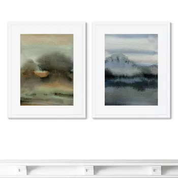 Sea storm colors (42х52 см - 2 шт)