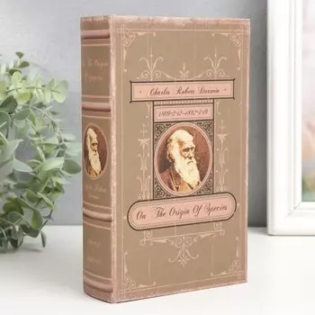Сейф-книга Чарльз Роберт Дарвин. О происхождении Видов (5х13х21 см)