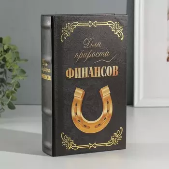 Сейф-книга Для прироста финансов (21х13х5 см)