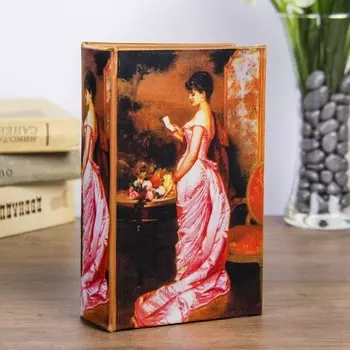 Сейф-книга Леди в розовом (5х11х17 см)