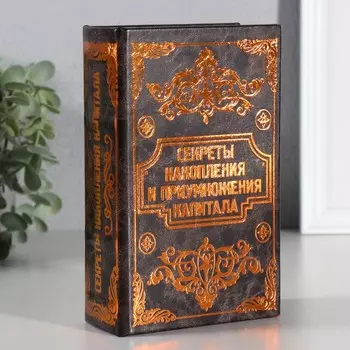 Сейф-книга Секреты накопления и приумножения (17х11х5 см)