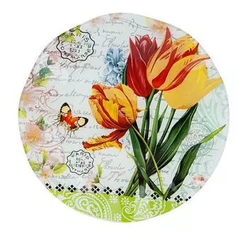 Блюдо Тюльпаны (24 см)