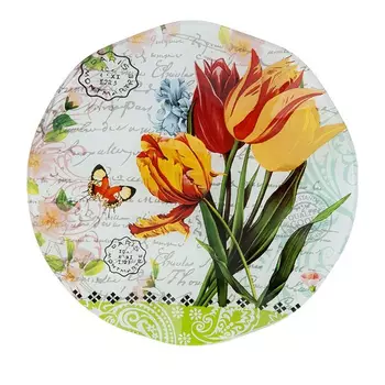 Блюдо Тюльпаны (20 см)