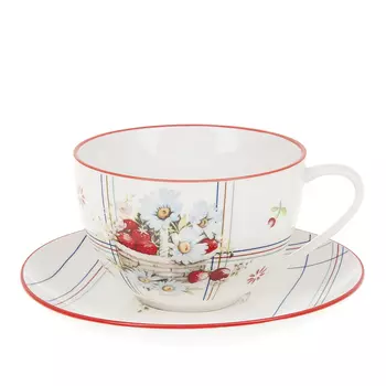 Чайный набор Лукошко (12 предметов)