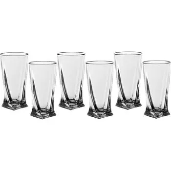 Набор стаканов для сока Квадро (350 мл - 6 шт)