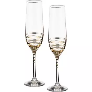 Набор бокалов для шампанского Spiral (190 мл - 2 шт)