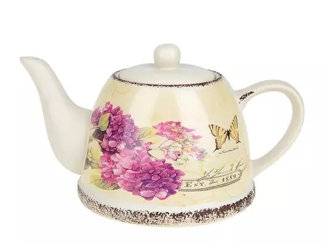 Заварочный чайник Целебная Гортензия (14х16х24 см)