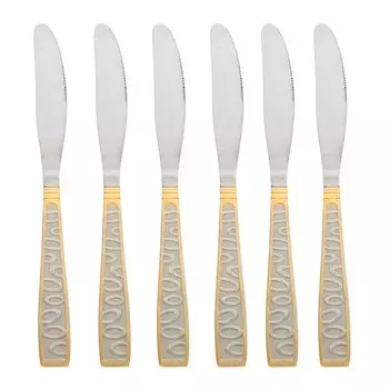 Набор столовых ножей Золотая легенда (22 см)